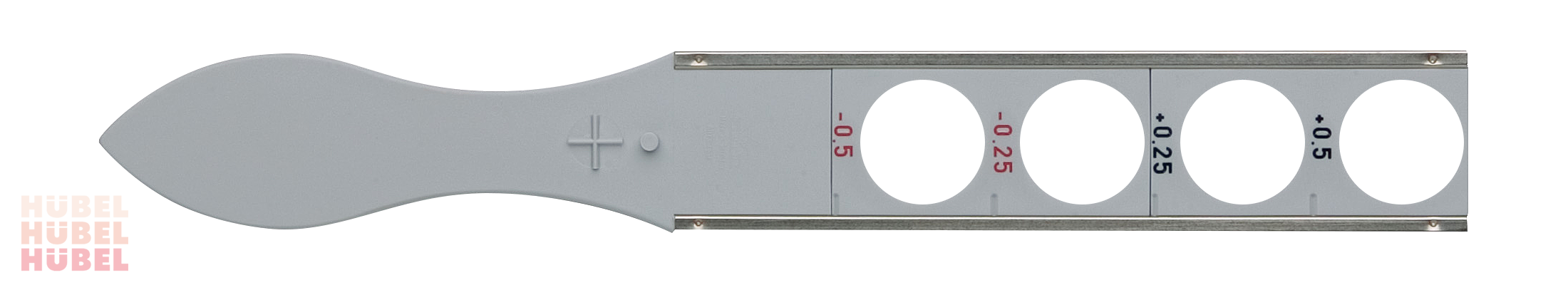 Abgleichleiste sphärisch, vergütet